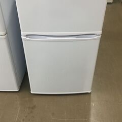 MAXZEN 冷蔵庫 JR090MLO1WH 中古品 2019年モデル