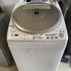 【中古品】SHARP 9.0kg 洗濯乾燥機 