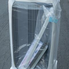 22B063 ジ J7 札幌 保証残り有り 開封未使用 小泉成器 窓用エアコン KAW-1612 2021年製 リモコン＆標準取付枠付き