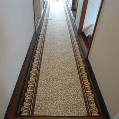 ロング　カーペット　廊下用　長い絨毯　中古・備品