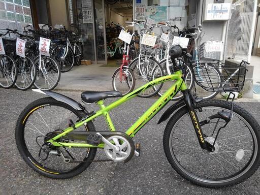 中古子供自転車１９９８　２２インチ　６段ギヤ　LEDオートライト　 身長１１９㎝から 中古子供自転車1998 22インチ 6段ギヤ LEDオートライト 身長