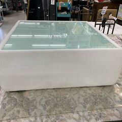 愛品館 江戸川店】FLYMe ガラスローテーブル ID：158-011867-007