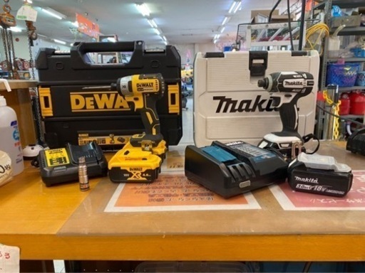 マキタ　18V インパクトドライバー　デヴォルト　18V インパクトドライバー