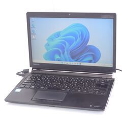 Windows11搭載 高速SSD 中古良品 13型 ノートパソコン 東芝 R73/D 第6世代 Core i5 4GB 無線 Wi-Fi Bluetooth カメラ Office Windows11搭載 高速SSD 中古良品 13型 ノートパソコン 東芝 R73/D 第6世代