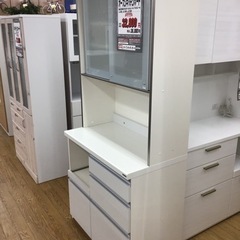 KE-64【ご来店頂ける方限定】パモウナ オープンキッチンボード 白