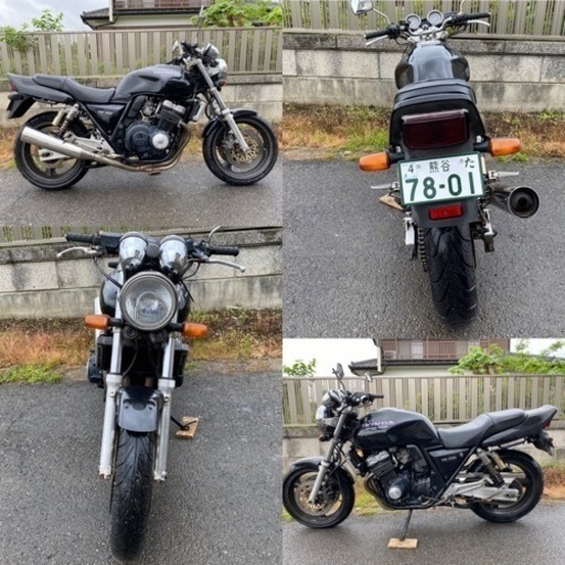 ☆車検ほぼ2年付！CB400SF.スーパーフォア☆シート・プラグ・グリップ