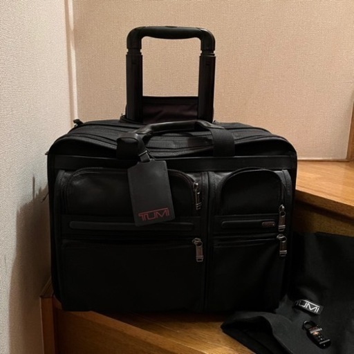 美品】TUMI トゥミ ビジネスバッグ 二輪キャリー ビジネスブリーフ www