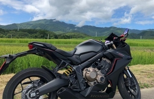 【個人出品】CBR650R ホンダ 走行6,200㎞ マットブラック 2019年 ETC グリップヒーター USB電源 ガラスコーティング 新潟 個人出品】CBR650R ホンダ 走行6,200㎞ マットブラック 2019年 ETC