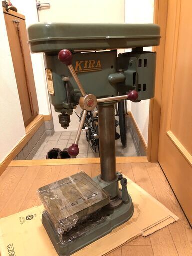 kira KND-8 8mm AC100V 卓上ボール盤