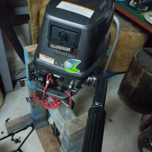 トーハツ2スト船外機 5馬力 燃料タンク付き 【公式通販】