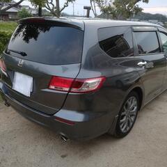 ホンダ オデッセイ 純正ナビテレビ/18インチアルミ/ウインカー付電格