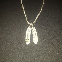 ・Arizonaシルバーネックレス・K18入り