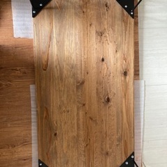 杉板無垢材　手作りデスク　縦50cm 横85cm
