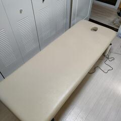 電動昇降マッサージベット（アイボリー）