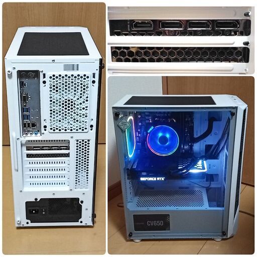 新品 爆速ゲーミングPC Ryzen7 RTX3060Ti SSD512G メモリ32G Win10 