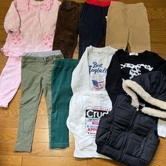 【42】秋冬/女児/子供服/キッズ/10点セット/まとめ売り/1...