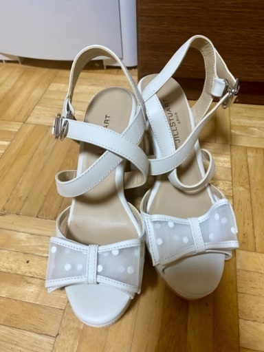 ジルスチュアートサンダル あい 赤嶺の靴 サンダル の中古あげます 譲ります ジモティーで不用品の処分