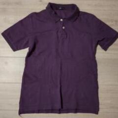 GU　ポロシャツ Sサイズ 紫