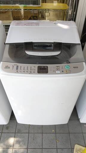 特価品洗濯機SANYO 10㎏ 洗濯機 ASW-E10ZA 三洋 大容量