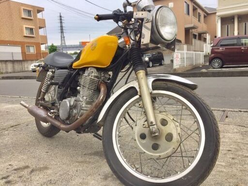 絶版希少車！YAMAHA ヤマハ 1988年モデル SR500 1JN 2J2 キャブレター レストアベース