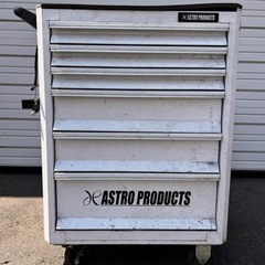 お話中】アストロプロダクツ AP ロールキャビネット 6段 ホワイト