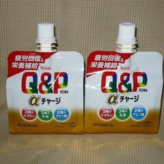 まとめ割アリ）Q＆P  KOWA　αチャージ　ゼリードリンク　100ｍｌ　2個まで対応可