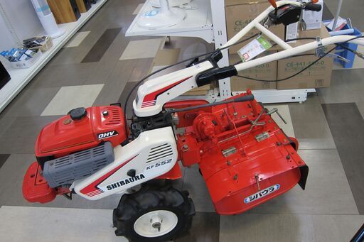 品 シバウラ管理機 耕運機 KF552 畑楽 5.5馬力 整備済