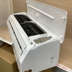 安心の6ヶ月保証付！！ Panasonic 2.2kw壁掛けエアコン CSｰ228CFRｰW
