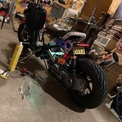 ズーマー　FI 車体　多数カスタム有り　実働　自賠責有り