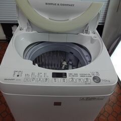 ID018907 全自動洗濯機7．0K（2016年シャープ製）