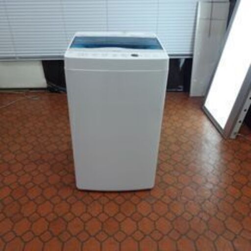 ID013049　全自動洗濯機４．５Ｋ（２０１７年ハイアール製）