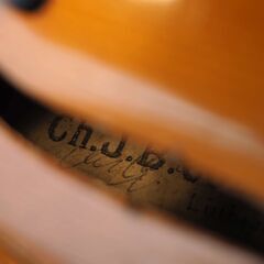 【選定分類：Ⅳ- ⑦ モダン・工房製・仏蘭西】Violin Work shop(MF San Stefano) of Ch.J.B.COLLIN MEZIN 1922●修復・セッティング・調整未済●試奏不可落札時状態