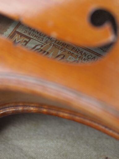 選定分類:Ⅳ- ⑦ モダン・工房製・仏蘭西】Violin Work shop(MF 選定分類:Ⅳ- ⑦ モダン・工房製・仏蘭西】Violin Work shop(MF