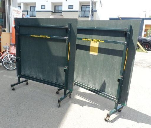 卓球台  国際規格サイズ セパレート ネット用サポート付き(ネット欠品) KAZAMA バリティ カザマスキー 札幌 西野店 卓球台 国際規格サイズ セパレート ネット用サポート付き(ネット欠品