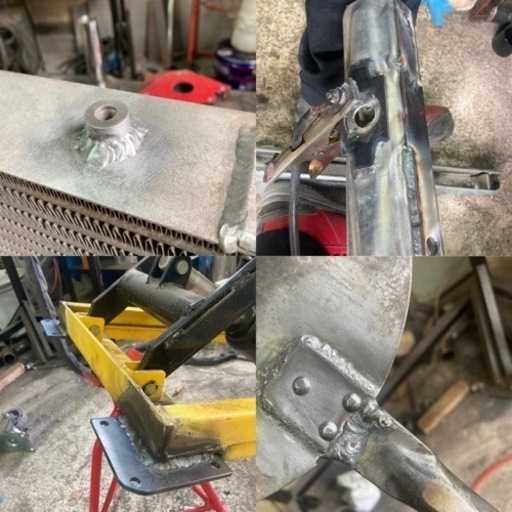 Tig 半自動溶接やります マフラーステー車カスタムdiy ジムニーシルビアスカイラインバイク 栗田農機具店 用土の手伝いたい 助けたいの助け合い ジモティー