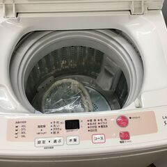 アクア　洗濯機　AQW-S50C(W)　中古品　2014年製　5.0KG