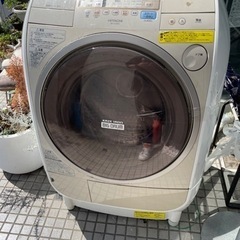 【お話中】2010年式のドラム式洗濯機【ジャンク】
