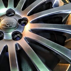 レガシィ純正 18インチ スバル純正 ハイグロス 立体色【点検OK】富山 レガシィ フォレスター アウトバック インプレッサ エクシーガ PCD100