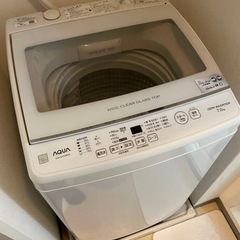 アクア洗濯機　AQW-GV7E8