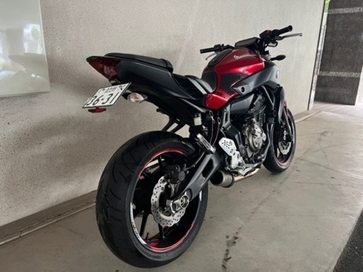 YAMAHA MT07 走行31253 車検ほぼ2年 フルエキ | qsfirst.sg