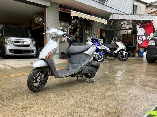 CA45A レッツ4 シルバー オイル/プラグ新品交換済み CA45Aレッツ4の