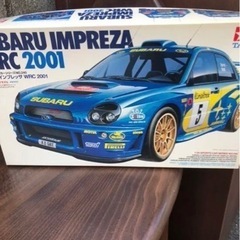 タミヤ スバル インプレッサ WRC 2001 1/24 プラモデル
