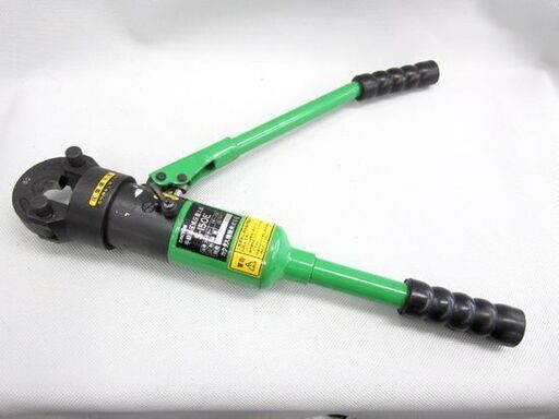 カクタス 手動油圧式圧着工具 S-150E 圧着機 「小型・軽量で狭所作業に