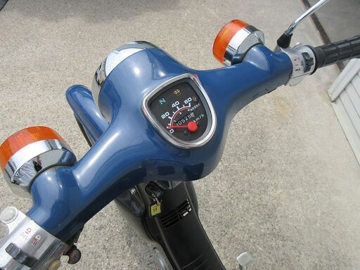 ホンダ スーパーカブ カブ 50 実動 売り切り ライトカスタム コスミックブルー