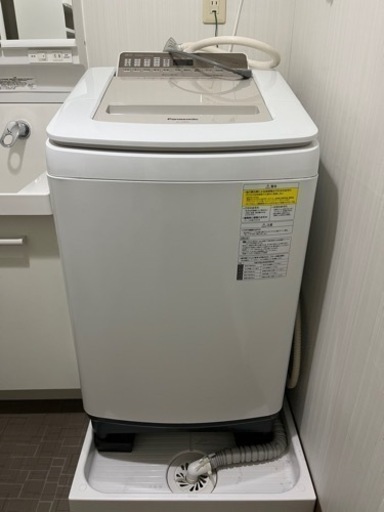 パナソニック　家庭用乾燥機付洗濯機８ｋｇ 17100円