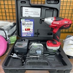 #E-70  【ご来店いただける方限定】RYOBIの充電式インパ...