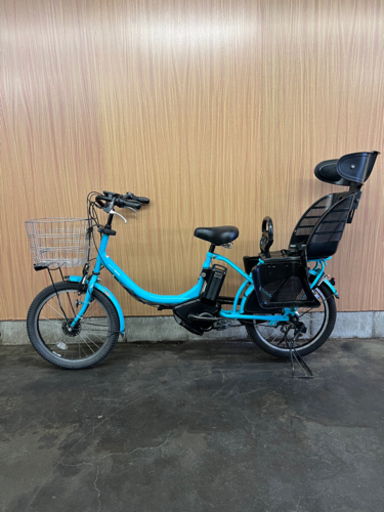 格安‼️ 子供乗せ 電動自転車 YAMAHA バビー 20インチ ブルー 自宅引き取り割引き有り❗️