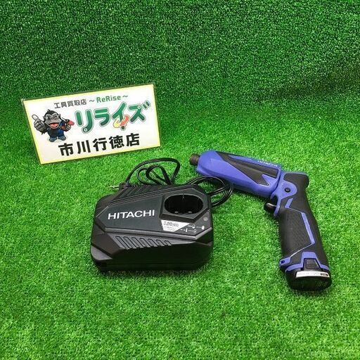 日立工機 FWH7DL 充電式ペン型インパクトドライバー＋急速充電器＋バッテリー7.2V（BCL715）【リライズ市川行徳店】【店頭取引限定】【中古】IT5OFLUIHHF9