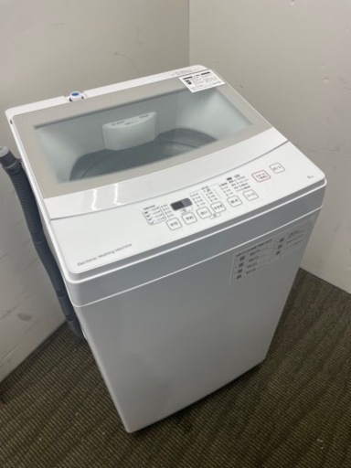 2019年製　ニトリ　洗濯機　美品　6kg リユース品