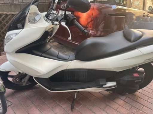 自賠責2年付き 白 pcx